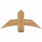 Ekena Millwork Bellingham Timber Gable Bracket, Western Red Cedar, 36"W x 16"H x 5 1/2"D x 5 1/2"F, 11/12 Pitch GBW036X16X0606BEL00SWR - alternate 1